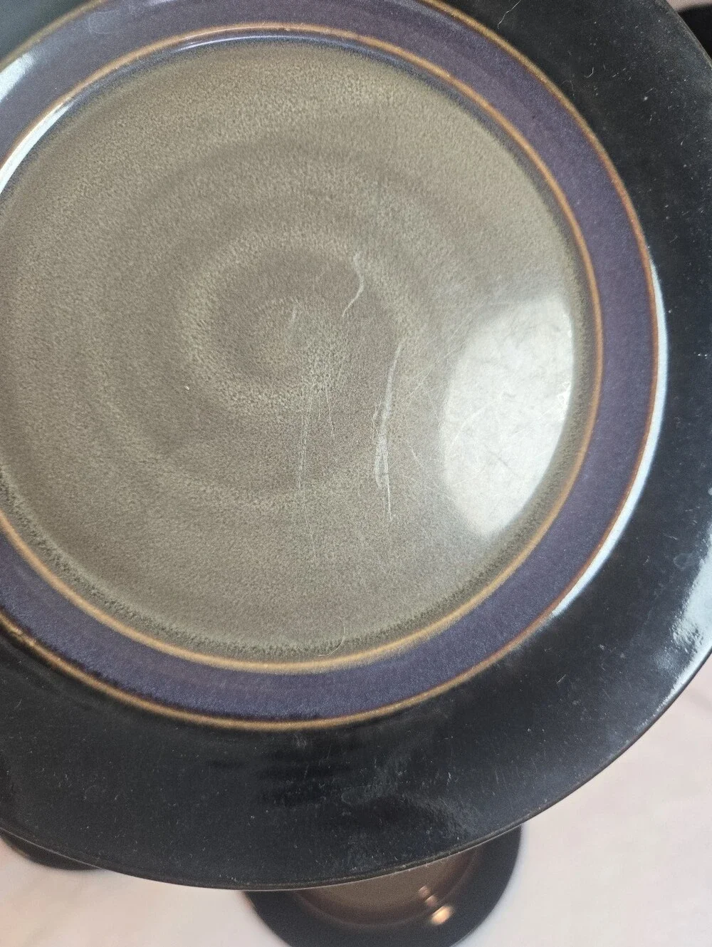 Pier 1 Zahara Reactive Stoneware Salad Plates 8.5